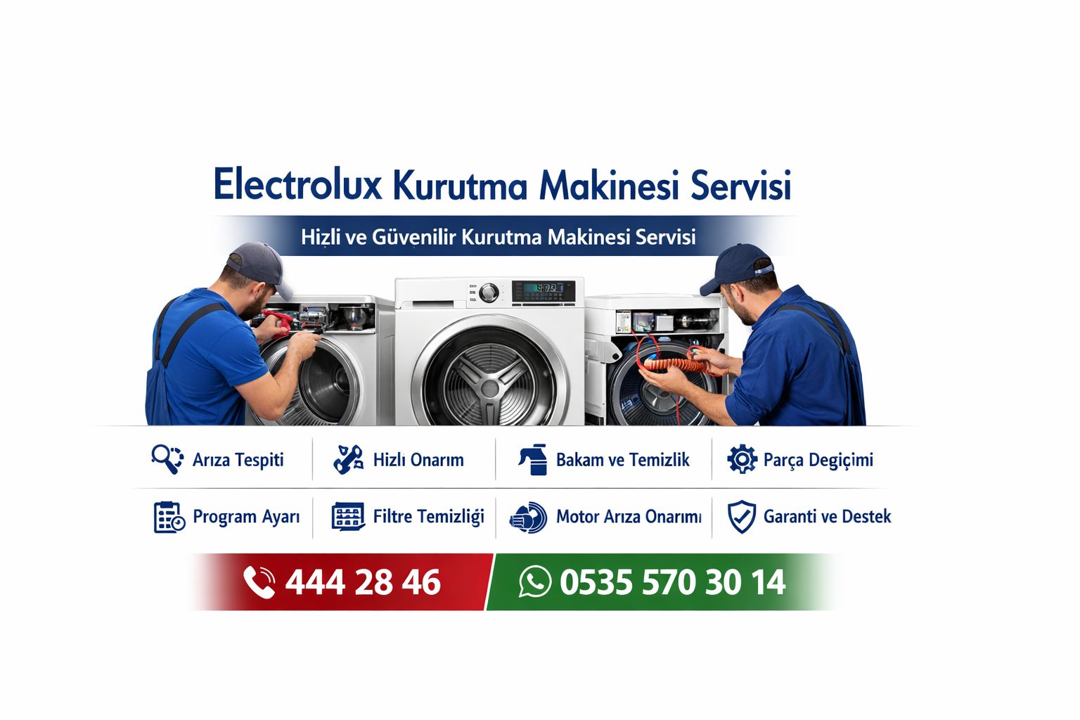 Electrolux Kurutma Makinesi Servisi 